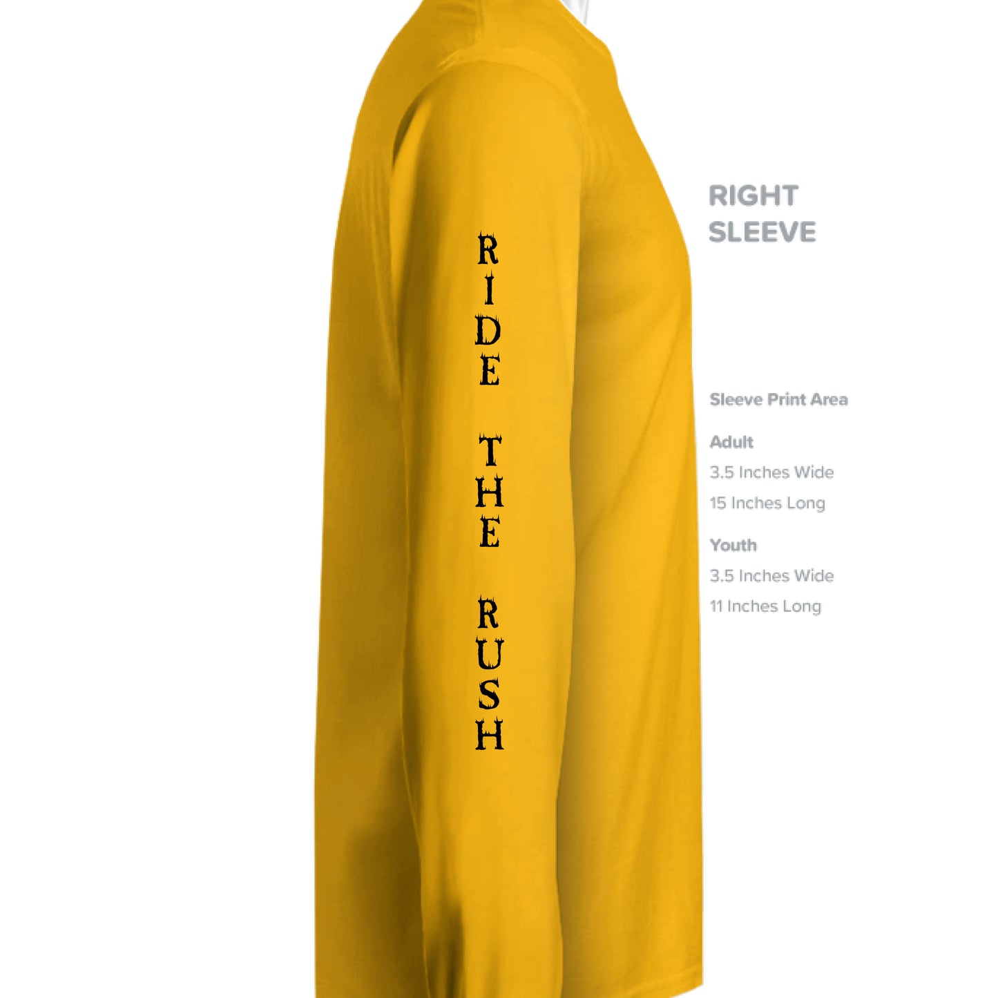 SP ATHLETIC GOLD - SLEEVE_RIGHT