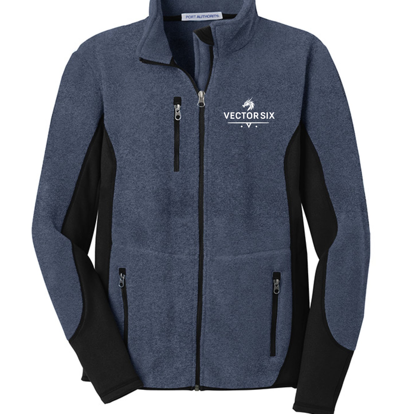 Navy Hthr/Blk - FRONT