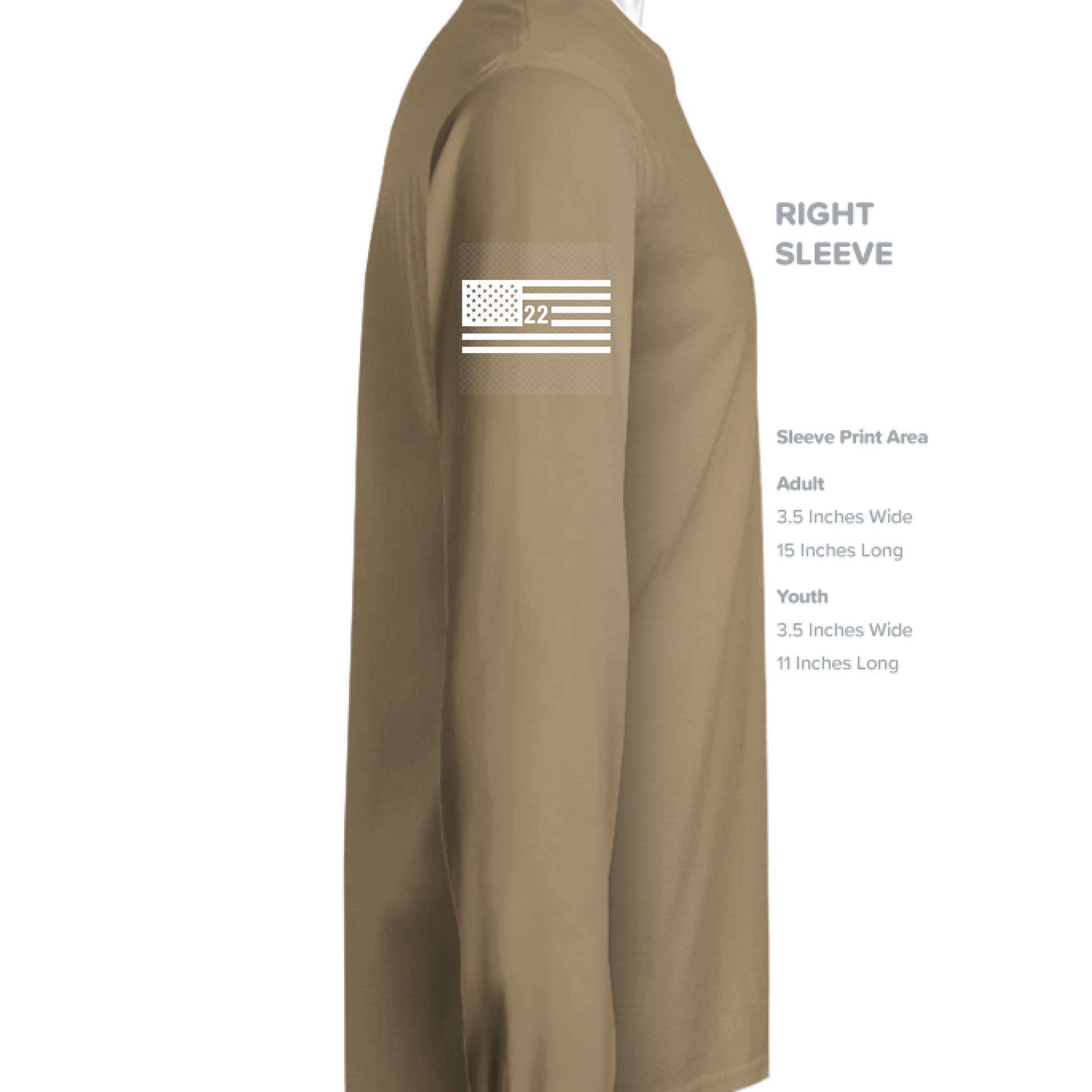 Coyote Brown - SLEEVE_RIGHT