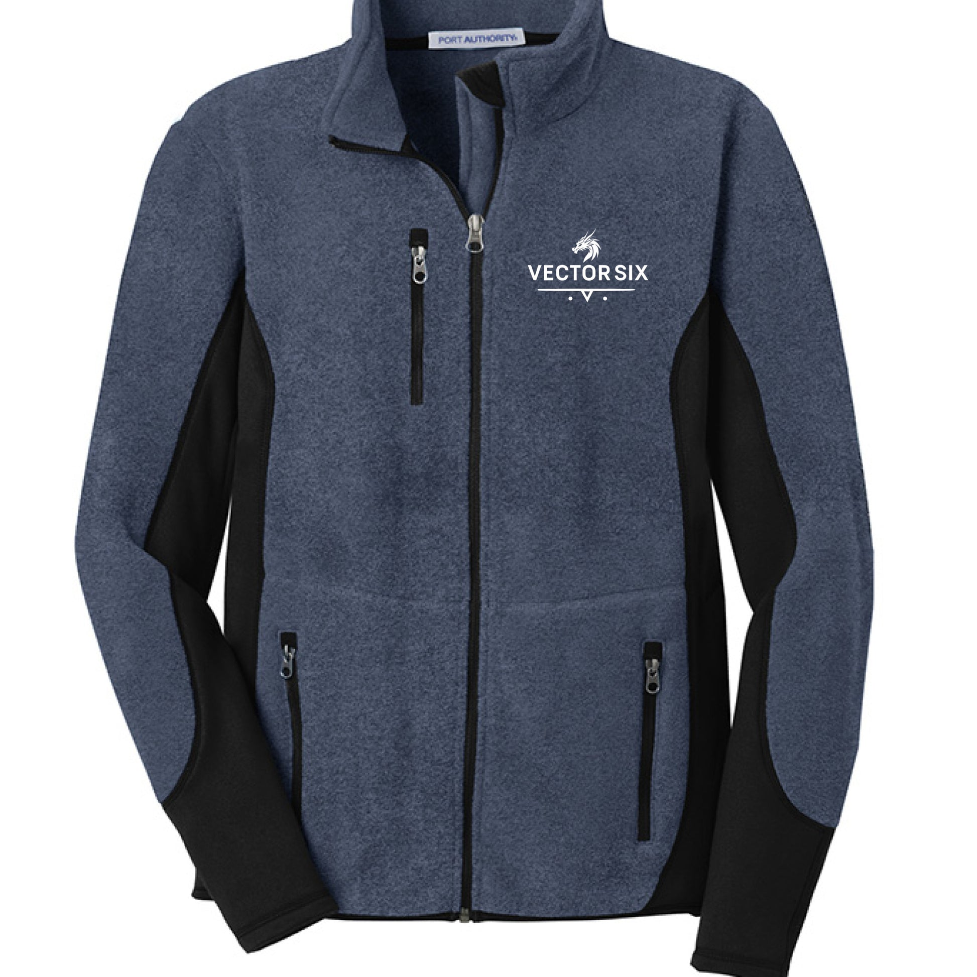 Navy Hthr/Blk - FRONT