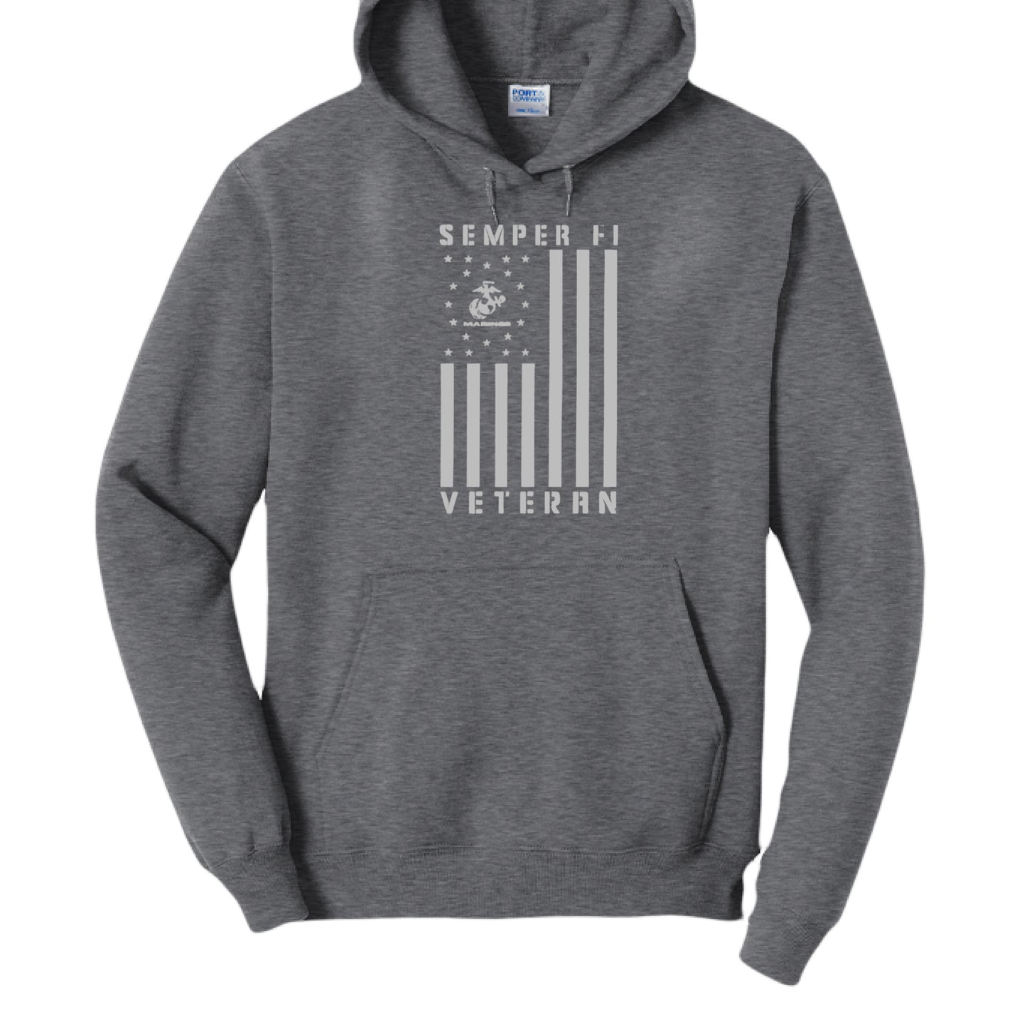 Heather Navy - FRONT