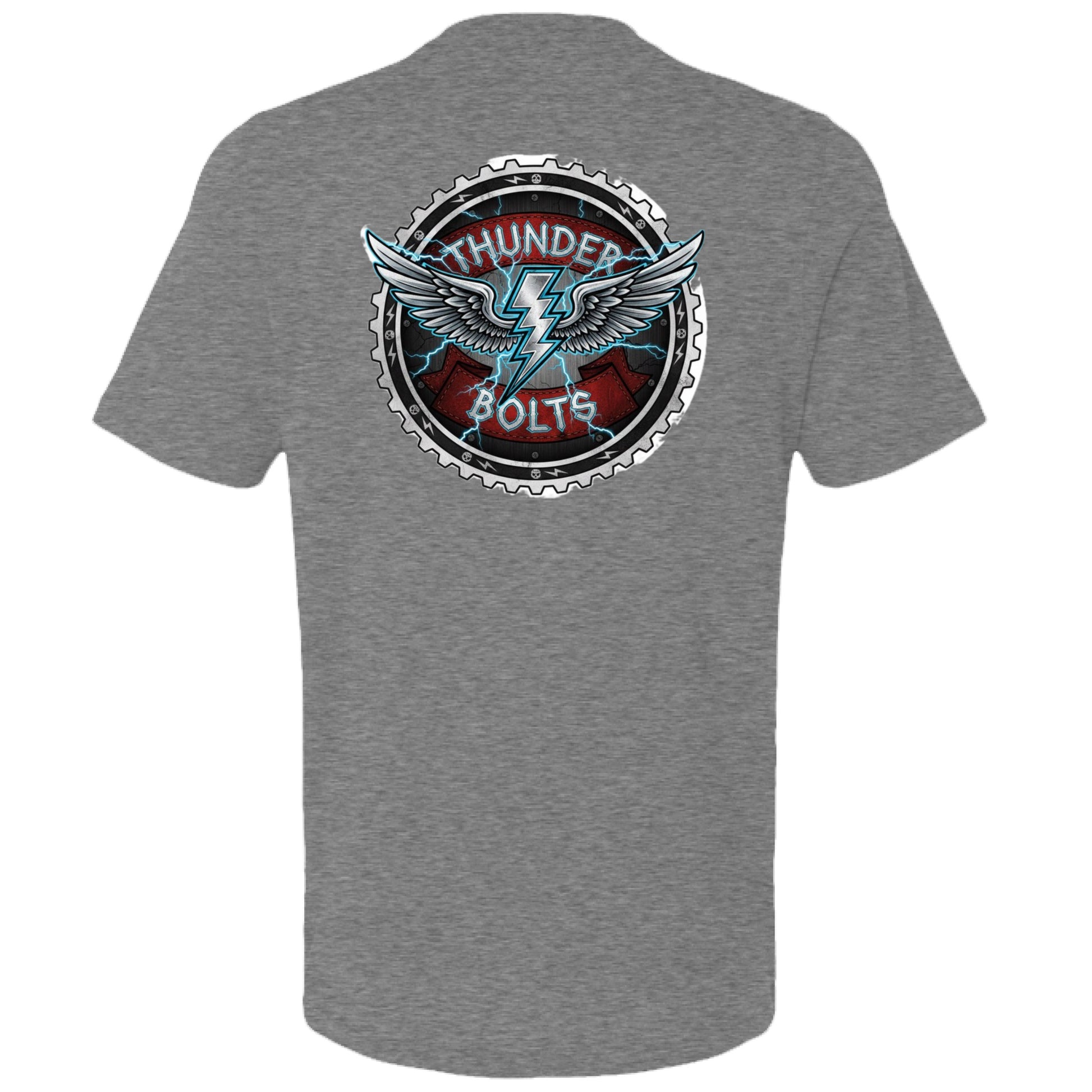 Medium Grey Heather - BACK