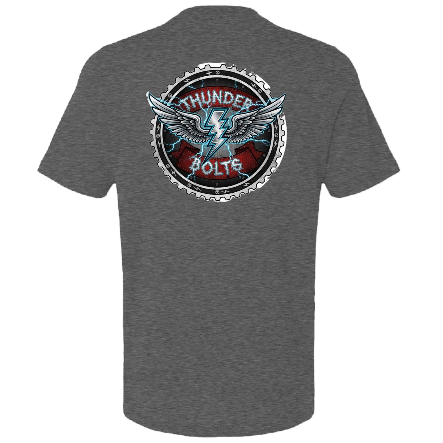 Dark Grey Heather - BACK